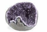 Sparkly Dark Purple Amethyst Geode - Uruguay #357219-1